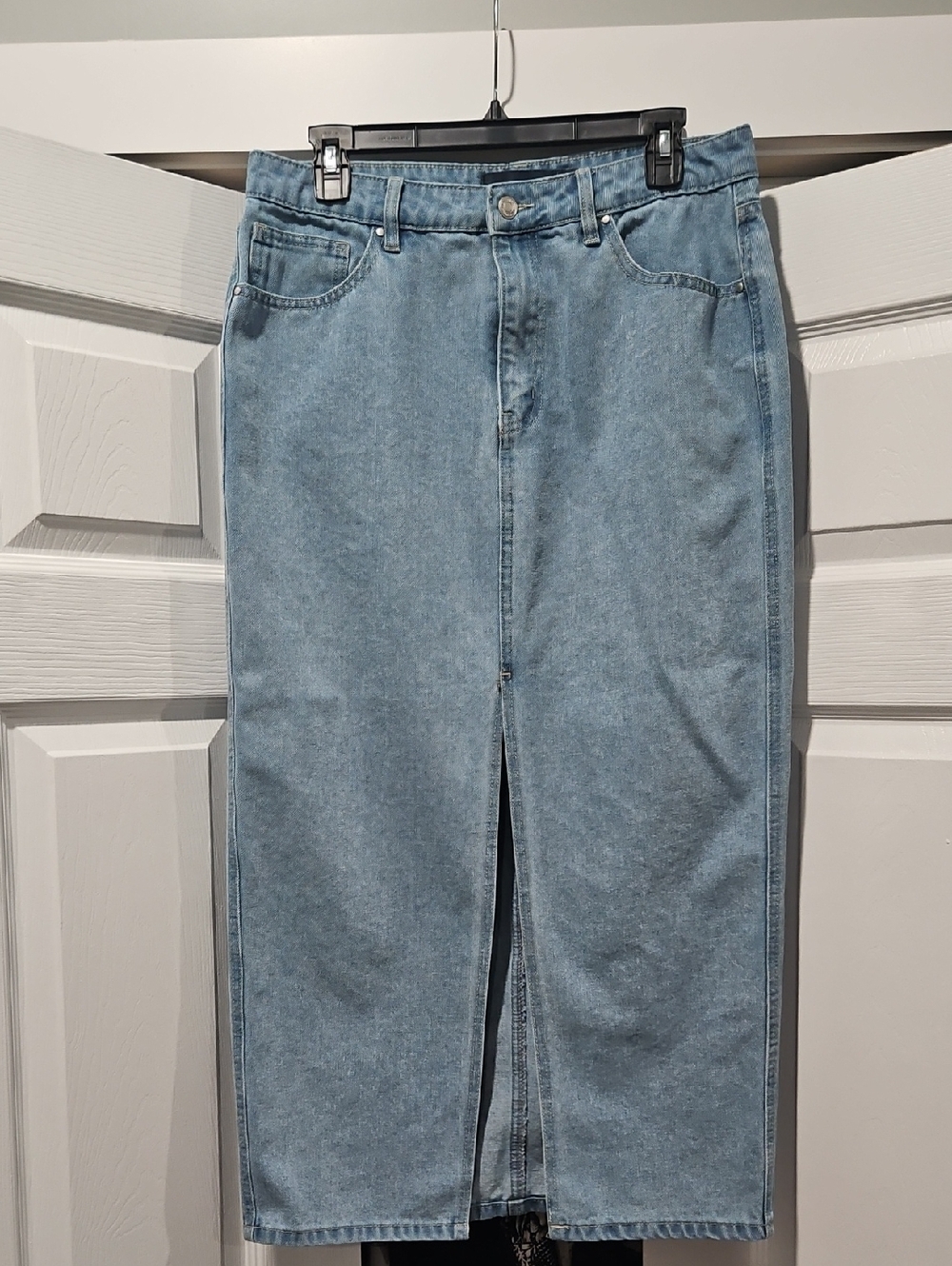 Indigo Rising Light Blue Denim Skirt